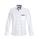 James Harvest Purple Bow 40 Mens Shirt