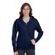 Heavy Blend Missy Fit Full Zip Hooded Sweatshirt